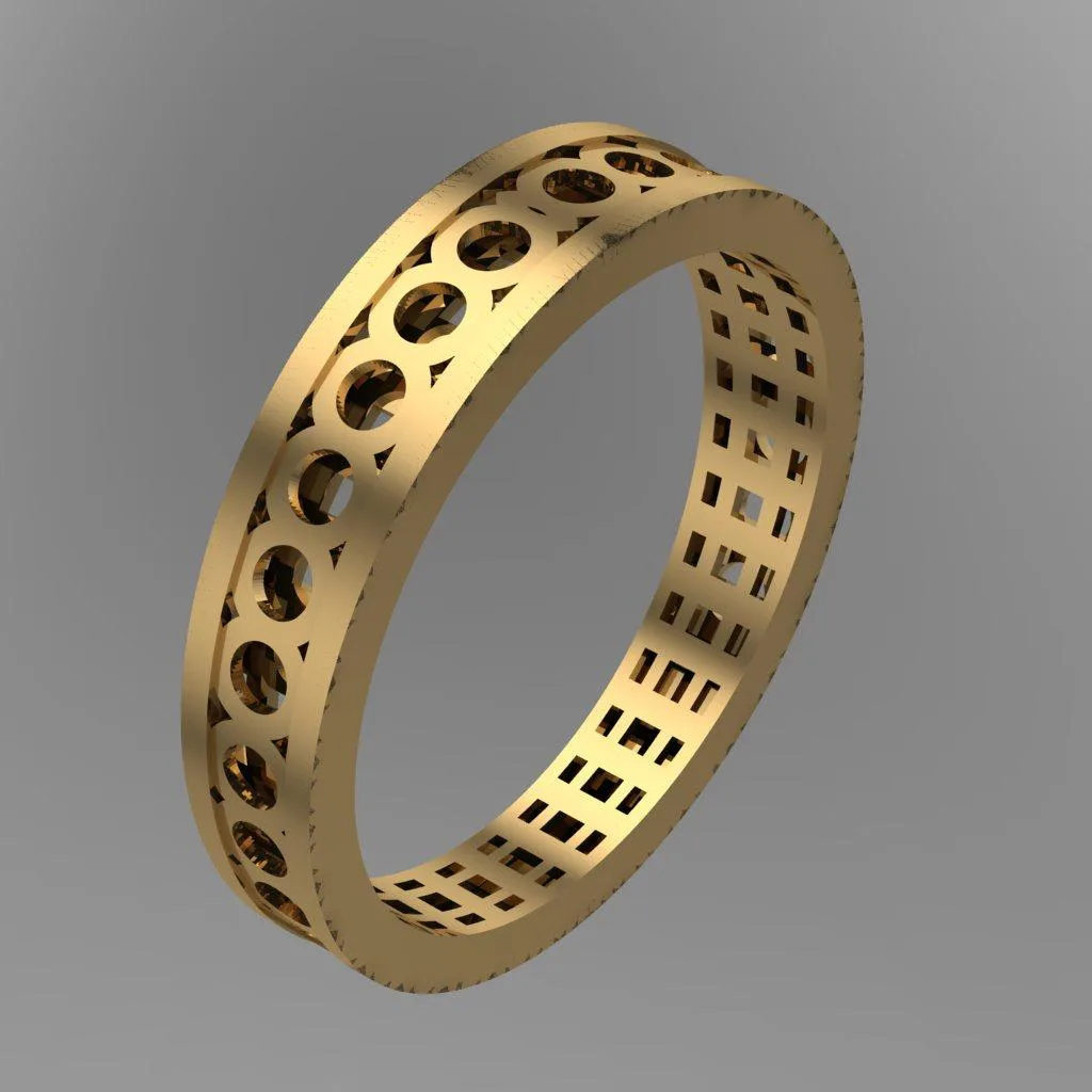 Women's Fyvzhn Ring 3D Model — image 3