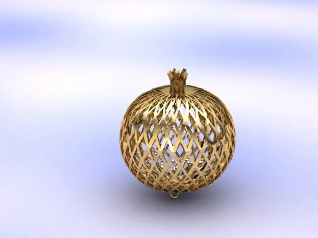Anar Chand Badi Pendant 3D Model