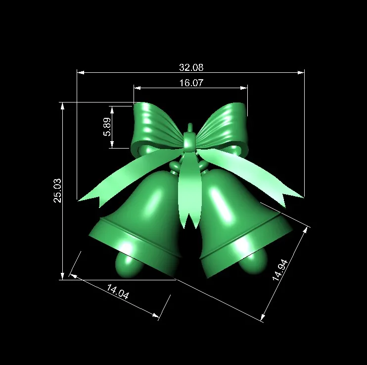 Zangoleh Talayi Pendant Jingle Bells Code 01 — image 15
