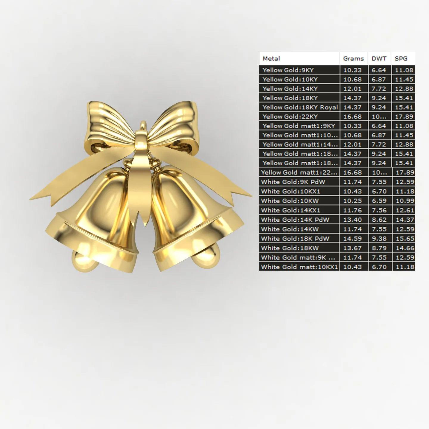 Zangoleh Talayi Pendant Jingle Bells Code 01 — image 16