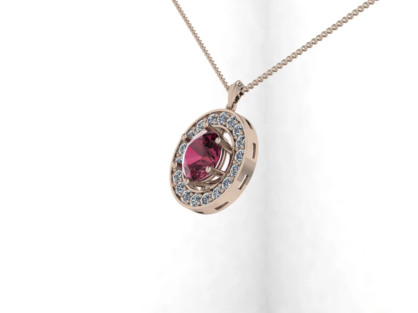 Stone Khor Gard Pendant Code 1 3D Model — image 2