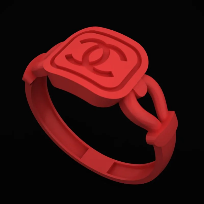 Minimal Enamel Khor Ring R-Minimal-59 3D Model