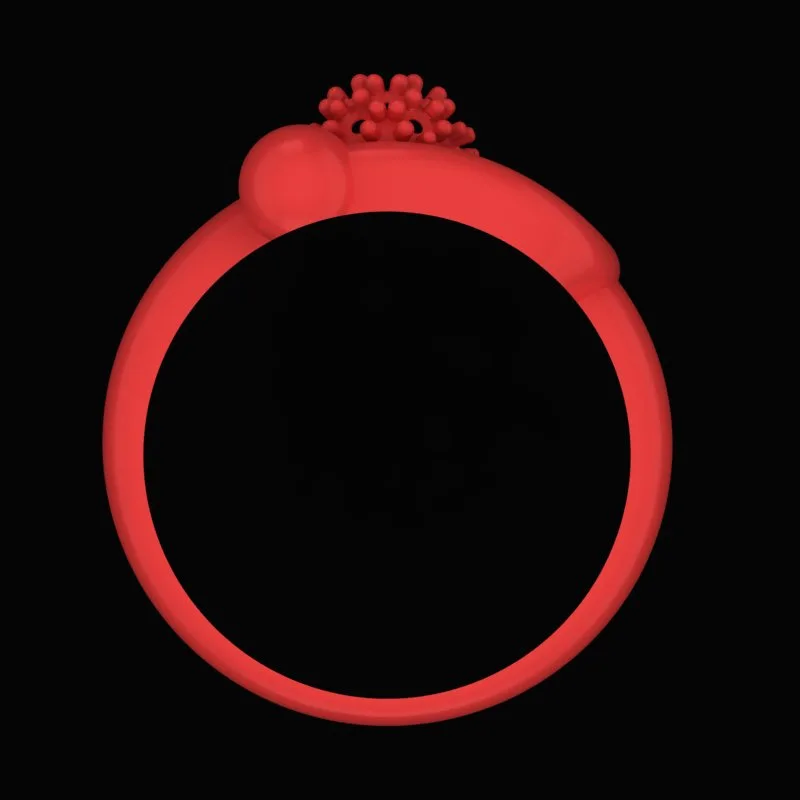 Tiffany Ring R-Tiffany-01 3D Model — image 3