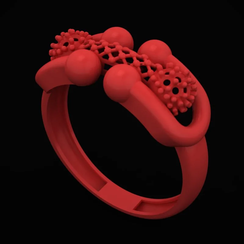 Tiffany Ring R-Tiffany-02 3D Model