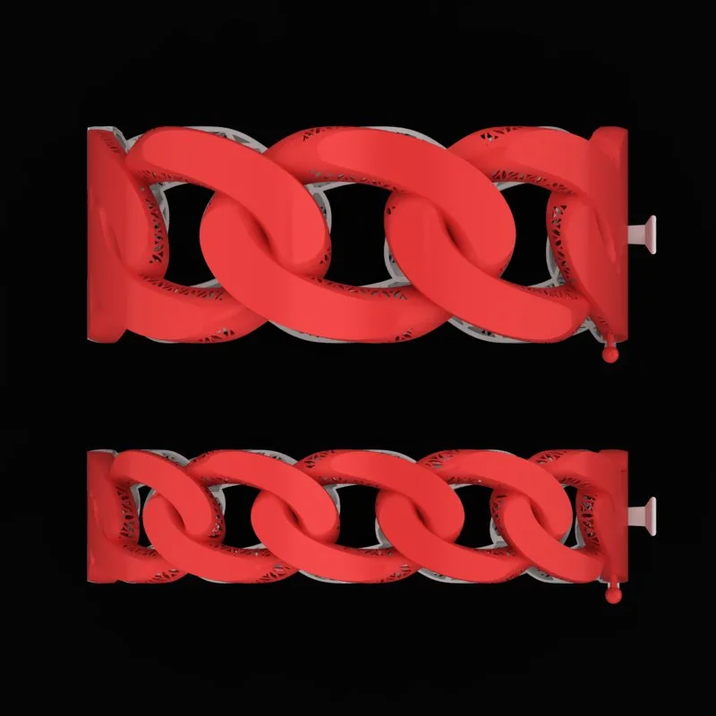Cartier Bracelet D-Cartier-01 3D Model — image 2