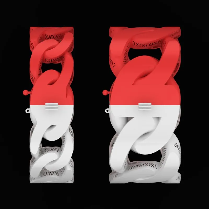 Cartier Bracelet D-Cartier-01 3D Model — image 4