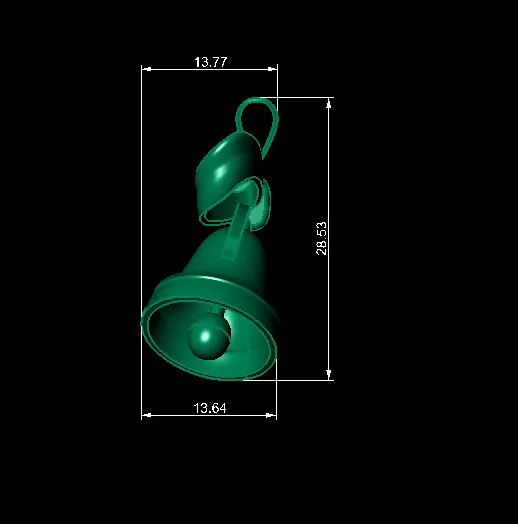 Zangoleh Karismsi Pendant 02 3D Model — image 3