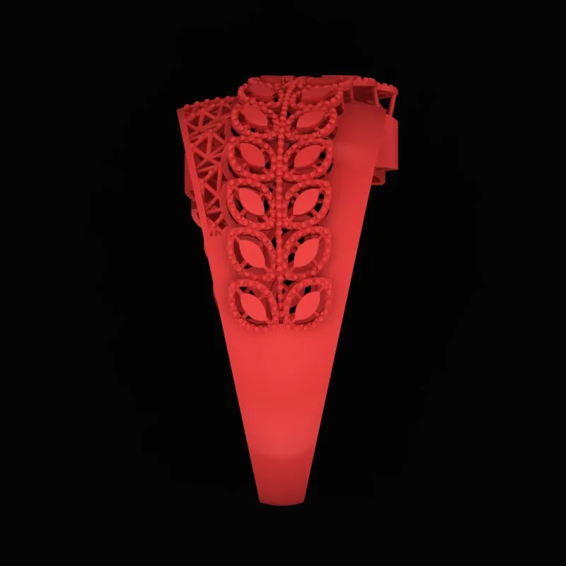 انگشتر تراش طرح مارکیز R-T-Marquise-05 — تصویر ۴