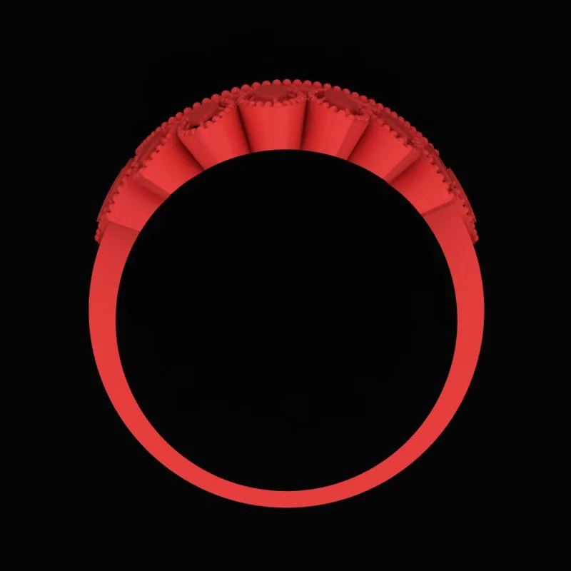 انگشتر تراش طرح مارکیز R-T-Marquise-12 — تصویر ۳