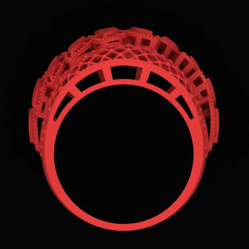 انگشتر تراش طرح مارکیز R-T-Marquise-15 — تصویر ۳