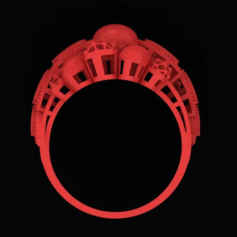انگشتر تراش طرح مارکیز R-T-Marquise-16 — تصویر ۳