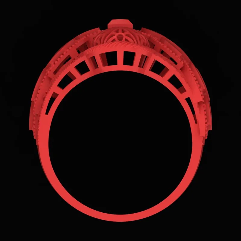 انگشتر تراش طرح مارکیز R-T-Marquise-17 — تصویر ۳