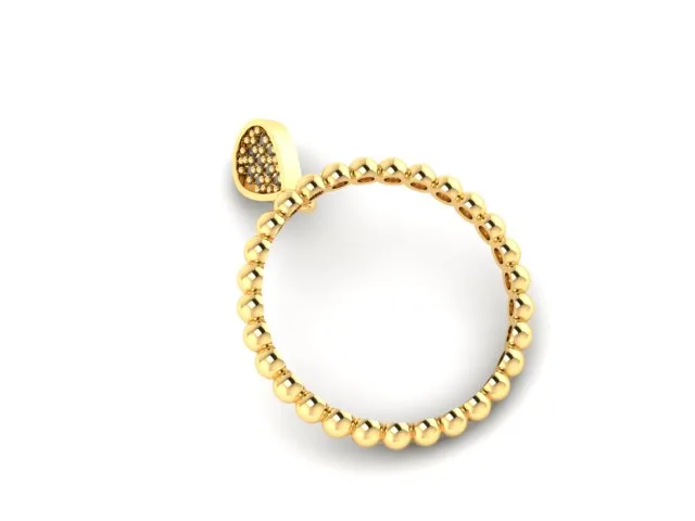 Drop Ab Ring 3D Model — image 4