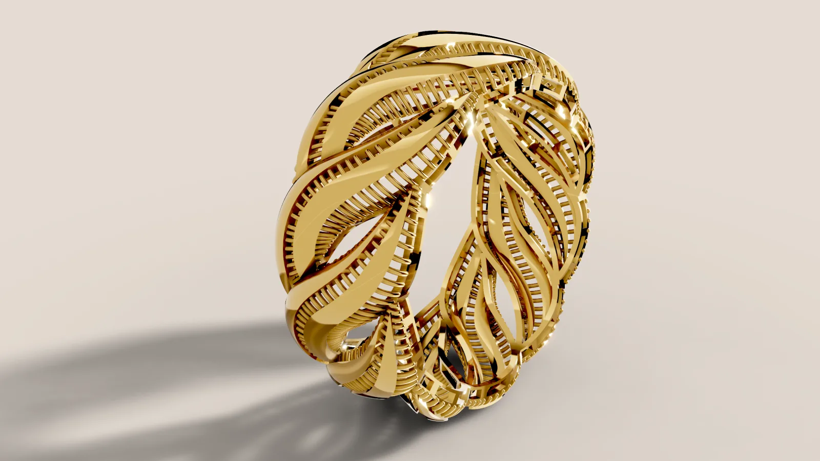 Women's Fyvzhn Bangle 3D Model — image 2