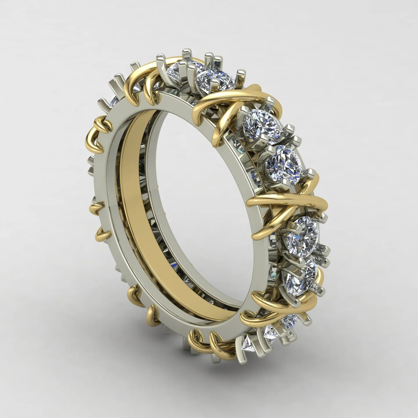 Tiffany Knot Lomir Ring 3D Model — image 10
