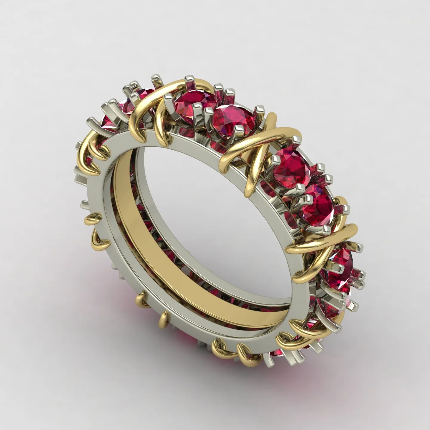 Tiffany Knot Lomir Ring 3D Model — image 11