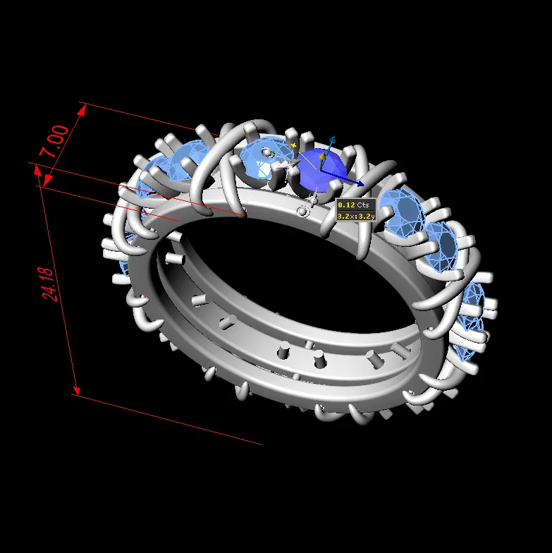 Tiffany Knot Lomir Ring 3D Model — image 6
