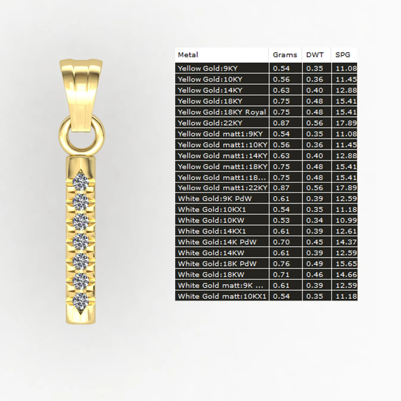 Astlara Pendant 3D Model — image 5