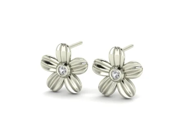 Shakofeh Bahari Earrings 3D Model