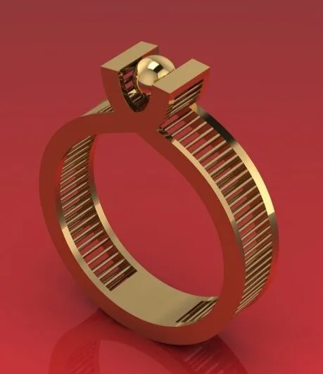 Naksos Fyvzhn Ring 3D Model