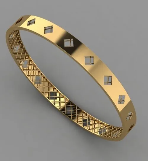 Mashbk Talayi Bangle 3D Model