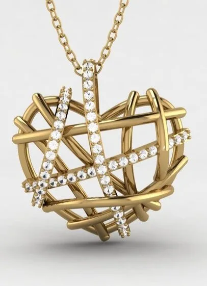 Love Hasar Pendant 3D Model