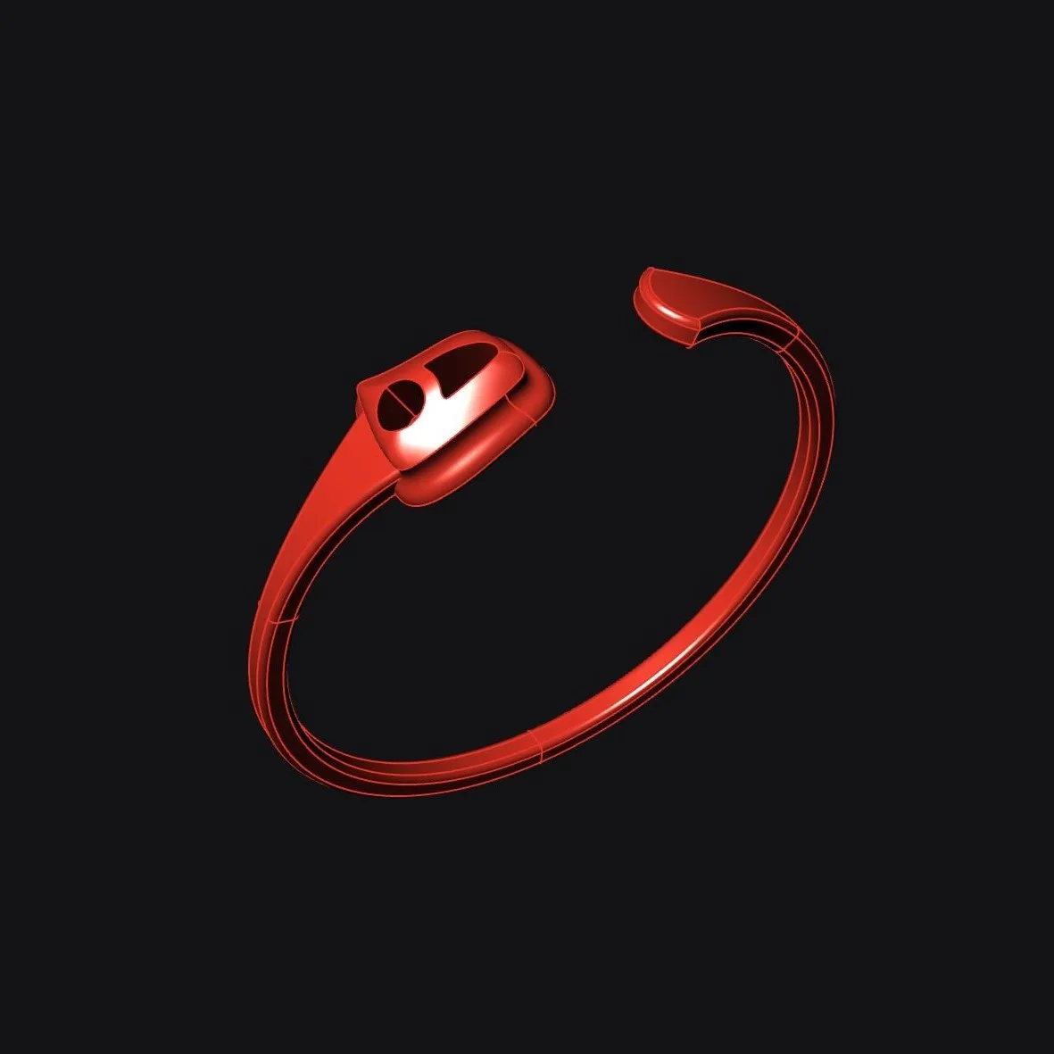 Minimal H Ring Code 1 3D Model