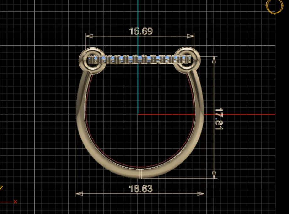 Hermès Ring 3D Model — image 8