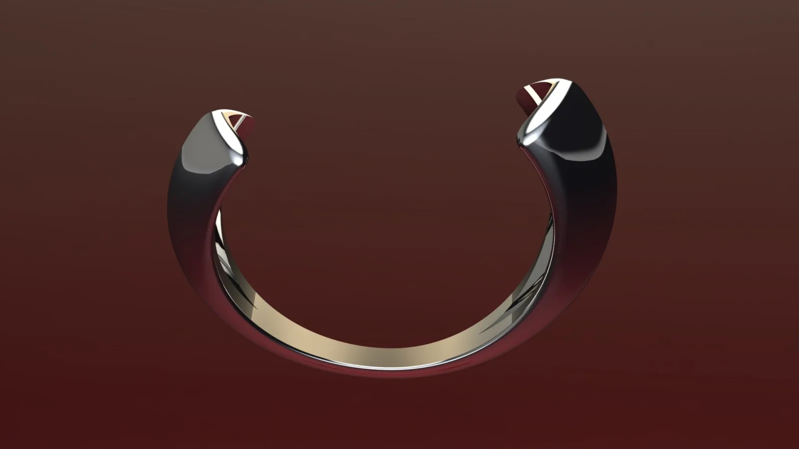 Women's Minimal Ring 1 3D Model