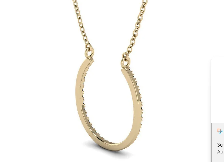 Stone Nal Dar Necklace 3D Model — image 6