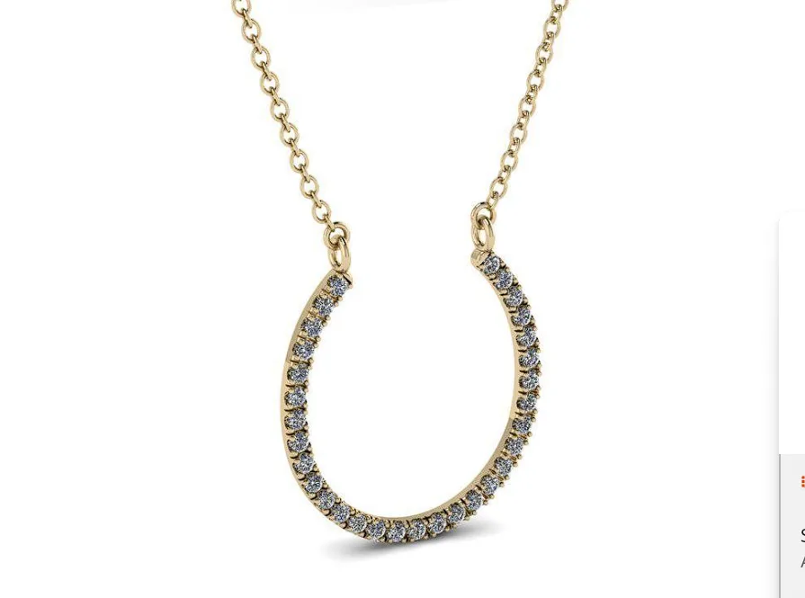 Stone Nal Dar Necklace 3D Model — image 3