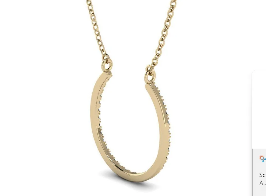 Stone Nal Dar Necklace 3D Model — image 2