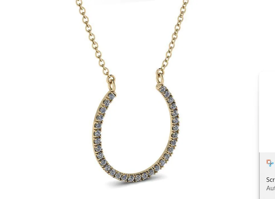 Stone Nal Dar Necklace 3D Model — image 5