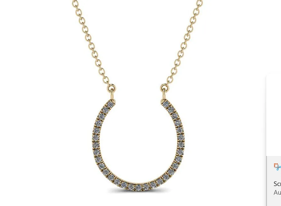 Stone Nal Dar Necklace 3D Model — image 7
