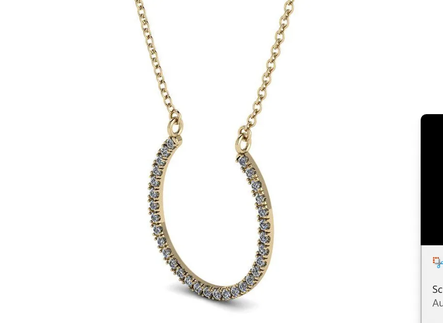 Stone Nal Dar Necklace 3D Model — image 4