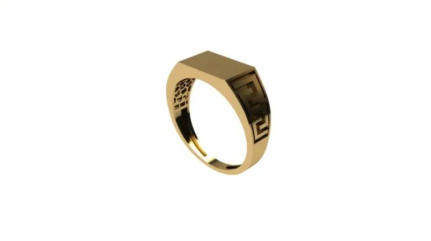 Men's Vrsach Ring 3D Model