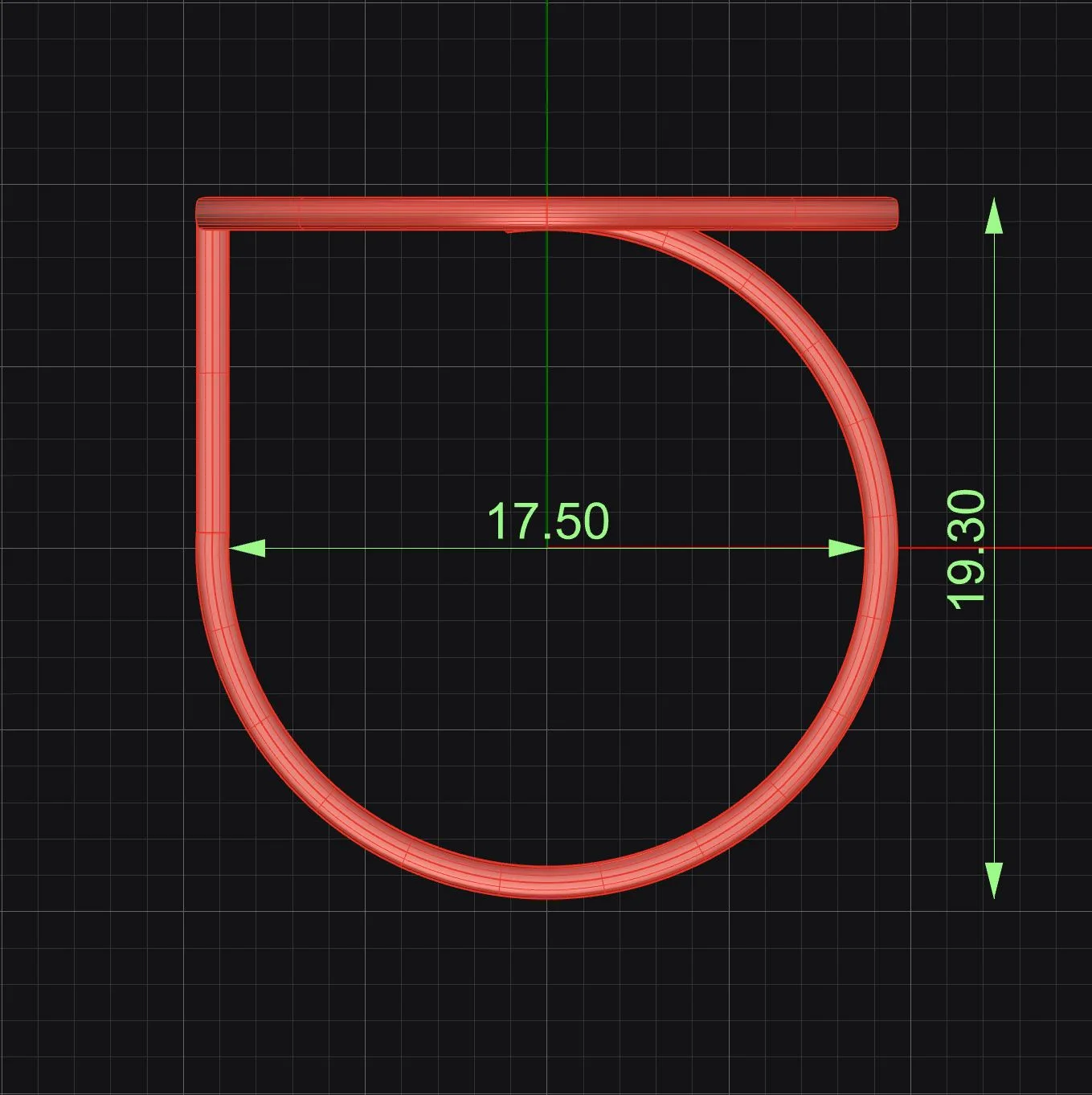 Minimal Dolphin Ring Code 2 3D Model — image 5