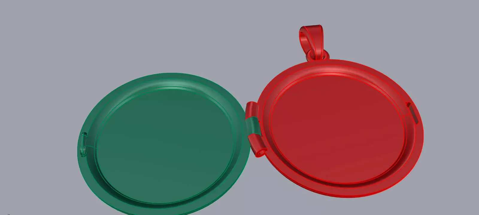 Pendant Frame 3D Model — image 3