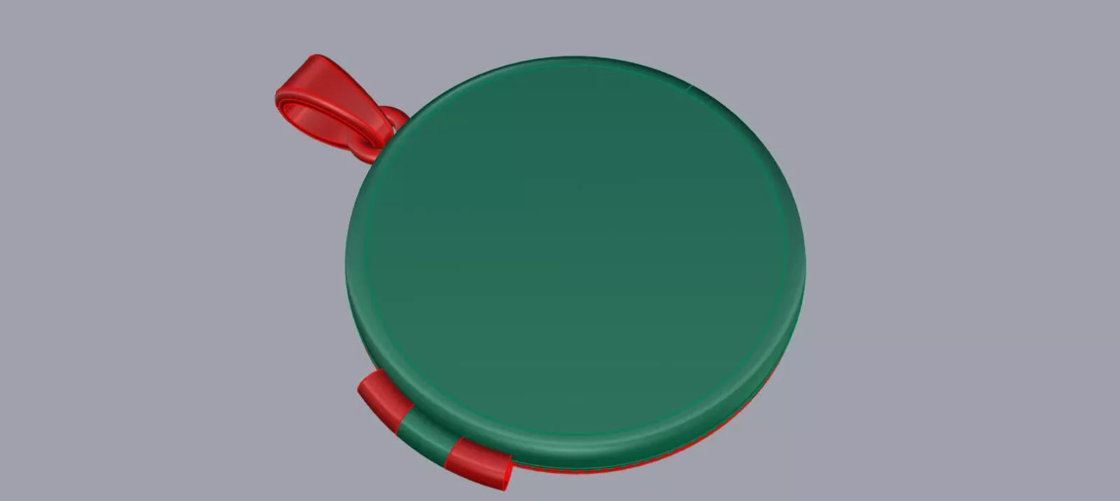 Pendant Frame 3D Model — image 2